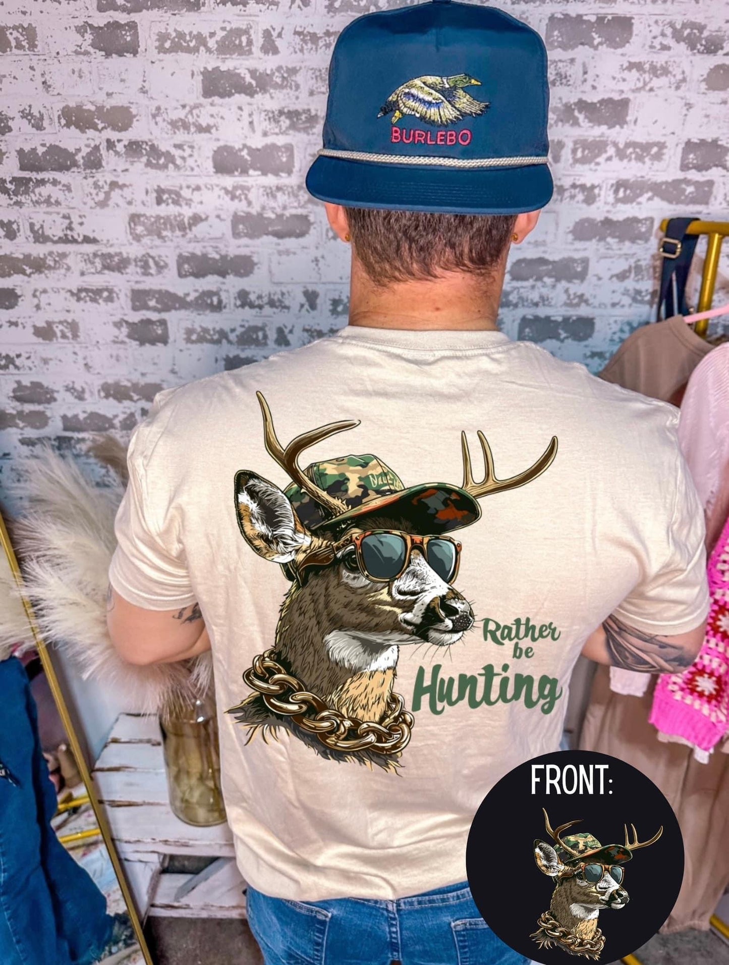 Rather Be Hunting Tee