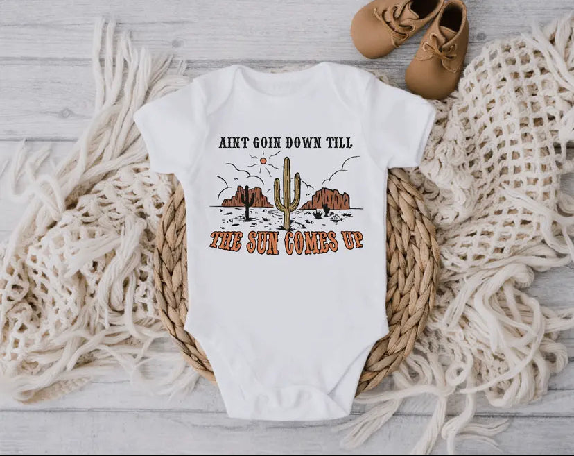 The Sun Comes Up Onesie