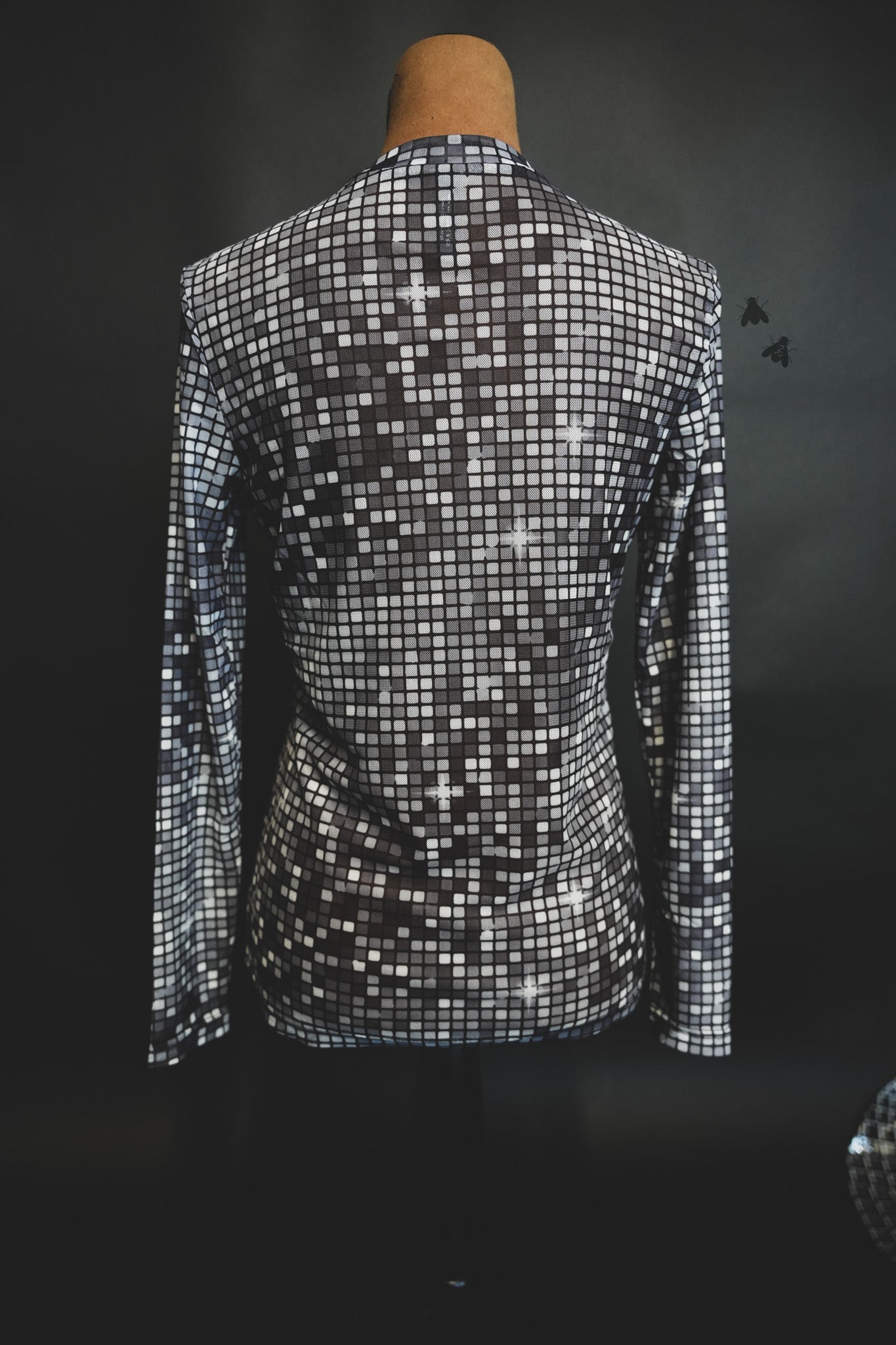 DOLLY DISCO MESH L/S [NO XL/2X]