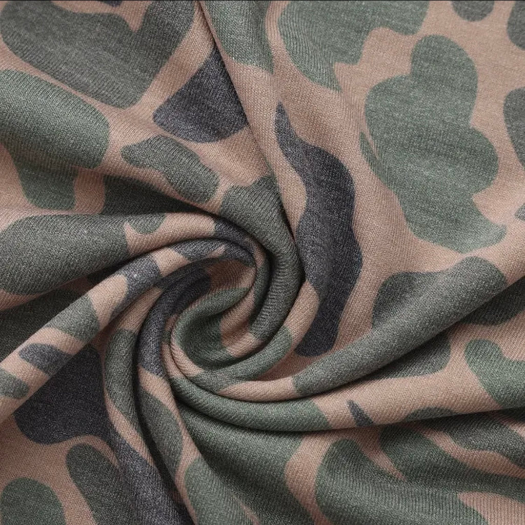 Drift Performance Crew-Long Sleeve Duck Camo