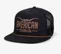 Longhorn Hat Black and Gold