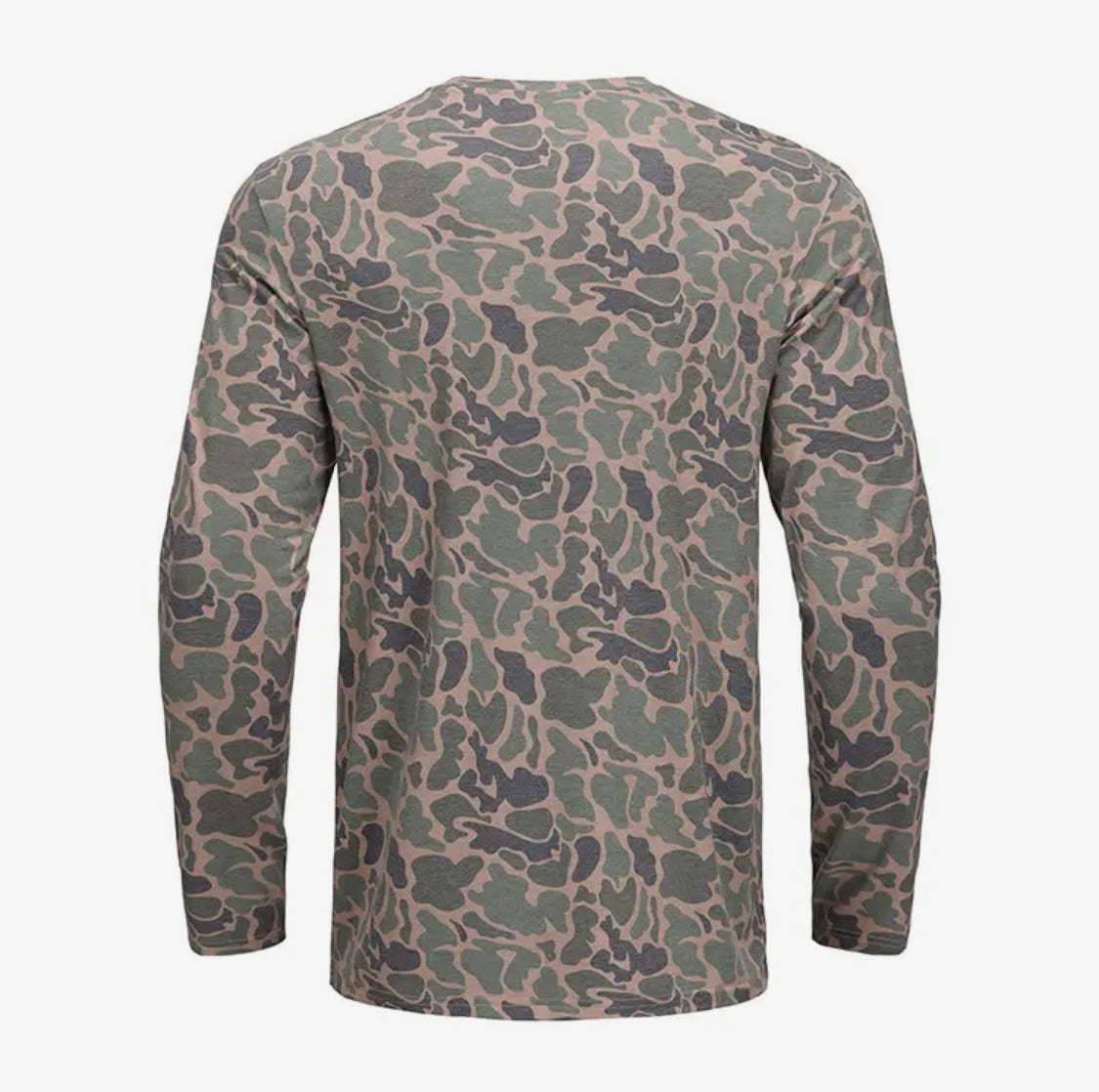 Drift Performance Crew-Long Sleeve Duck Camo