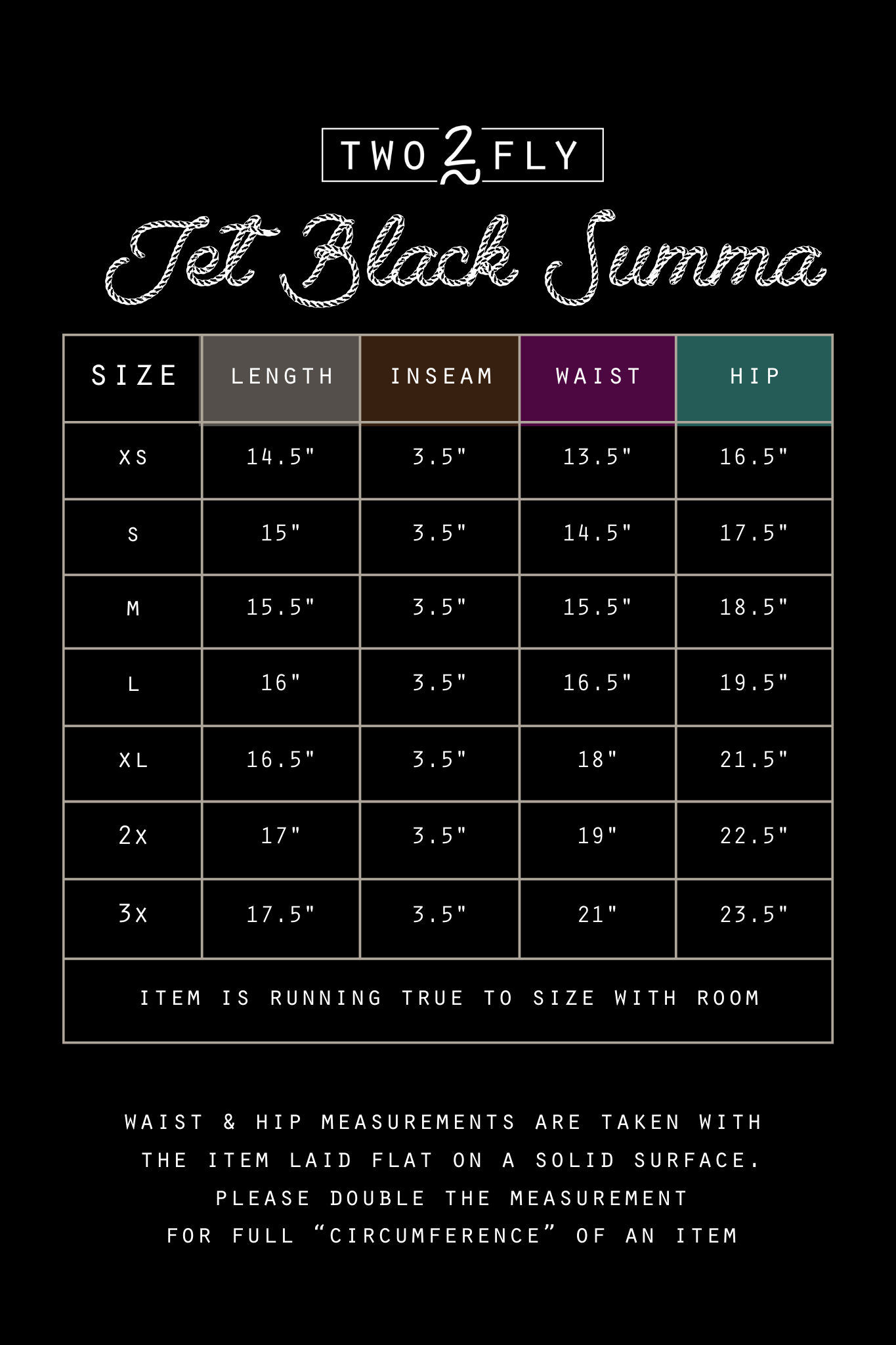 JET BLACK SUMMA